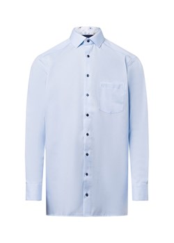 OLYMP Luxor modern Fit Koszula męska Mężczyźni Modern Fit Bawełna jasnoniebieski jednolity ze sklepu vangraaf w kategorii Koszule męskie - zdjęcie 177788882