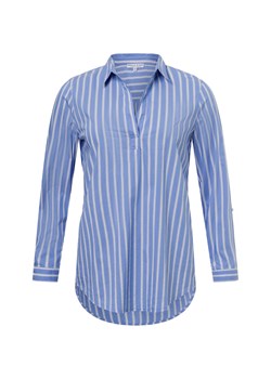 Marie Lund Bluzka damska Kobiety Bawełna indygo w paski ze sklepu vangraaf w kategorii Bluzki damskie - zdjęcie 177789034