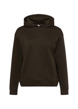 Msch Copenhagen Damski sweter z kapturem - MSCHEthella Kobiety oliwkowy jednolity ze sklepu vangraaf w kategorii Bluzy damskie - zdjęcie 177789121