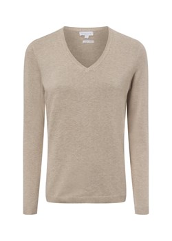 brookshire Sweter damski z dzianiny Kobiety Bawełna taupe jednolity ze sklepu vangraaf w kategorii Swetry damskie - zdjęcie 177789200