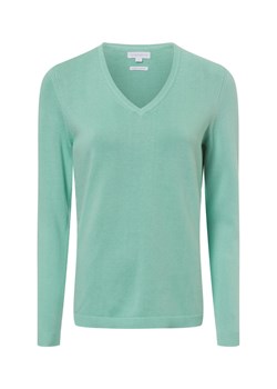 brookshire Sweter damski z dzianiny Kobiety Bawełna miętowy jednolity - id: 735789-0005-09940 - marki brookshire - 177789203 brookshire Sweter damski z dzianiny Kobiety Bawełna miętowy jednolity ze sklepu vangraaf w kategorii Swetry damskie - zdjęcie 177789203