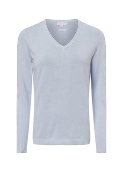 brookshire Sweter damski z dzianiny Kobiety Bawełna niebieski jednolity ze sklepu vangraaf w kategorii Swetry damskie - zdjęcie 177789204