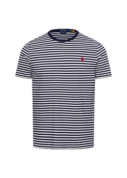 Polo Ralph Lauren Koszulka męska Mężczyźni Bawełna écru w paski ze sklepu vangraaf w kategorii T-shirty męskie - zdjęcie 177789313