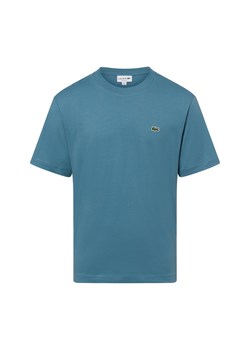 Lacoste Koszulka męska Mężczyźni Bawełna niebieski jednolity ze sklepu vangraaf w kategorii T-shirty męskie - zdjęcie 177789370