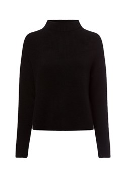 Opus Damski sweter z dzianiny z zawartością wełny - Pasika Kobiety Sztuczne włókno czarny jednolity ze sklepu vangraaf w kategorii Swetry damskie - zdjęcie 177789470