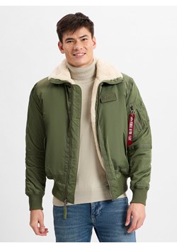Alpha Industries Kurtka męska Mężczyźni Sztuczne włókno oliwkowy jednolity ze sklepu vangraaf w kategorii Bluzy męskie - zdjęcie 177789560