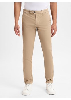 Finshley & Harding Spodnie - Dylan Mężczyźni Bawełna melanżowy jednolity ze sklepu vangraaf w kategorii Spodnie męskie - zdjęcie 177789621