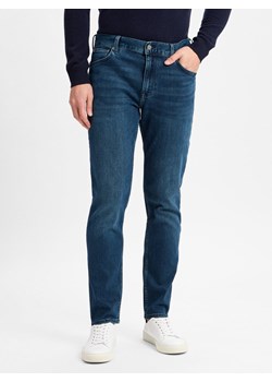 Tommy Hilfiger Dżinsy - Denton Stretch Mężczyźni Jeansy medium stone jednolity ze sklepu vangraaf w kategorii Jeansy męskie - zdjęcie 177790214