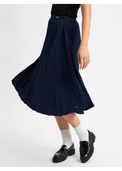 Tommy Hilfiger Damska spódnica plisowana Kobiety granatowy jednolity ze sklepu vangraaf w kategorii Spódnice - zdjęcie 177790221