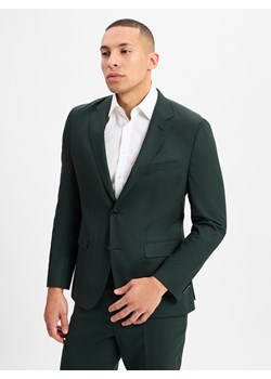 BOSS Męska kurtka modułowa - Jasper Mężczyźni Regular Fit Sztuczne włókno jodłowy jednolity ze sklepu vangraaf w kategorii Marynarki męskie - zdjęcie 177790243