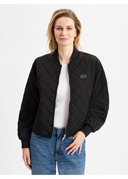 Calvin Klein Jeans Bluza damska Kobiety Sztuczne włókno czarny jednolity ze sklepu vangraaf w kategorii Kurtki damskie - zdjęcie 177790273