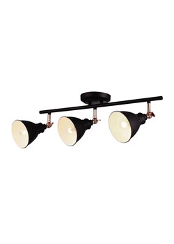 Czarna potrójna lampa sufitowa reflektorowa - A771-Animas ze sklepu Edinos.pl w kategorii Lampy podłogowe - zdjęcie 177792051