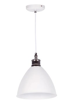 Biała metalowa lampa wisząca do kuchni - A774-Animas ze sklepu Edinos.pl w kategorii Lampy wiszące - zdjęcie 177792073
