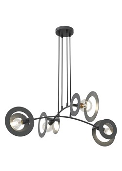 Czarna nowoczesna lampa wisząca - D156 Z3-N67 ze sklepu Edinos.pl w kategorii Lampy wiszące - zdjęcie 177792422