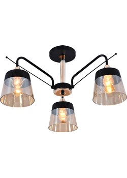Nowoczesna lampa sufitowa z trzema kloszami - L7-E43 ze sklepu Edinos.pl w kategorii Lampy sufitowe - zdjęcie 177792671