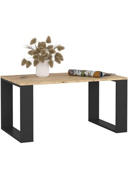 Minimalistyczna ława czarny + dąb artisan H9-Z55 ze sklepu Edinos.pl w kategorii Stoły - zdjęcie 177792742