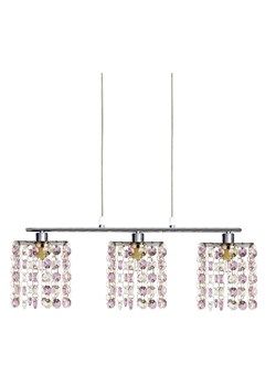 Nowoczesna kryształowa lampa wisząca - 4X D215 K9-B23 ze sklepu Edinos.pl w kategorii Lampy wiszące - zdjęcie 177792780