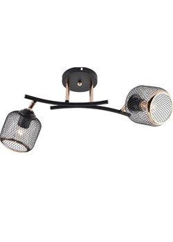 Nowoczesna lampa z dwoma kloszami - Linelis 5X ze sklepu Edinos.pl w kategorii Lampy wiszące - zdjęcie 177792853