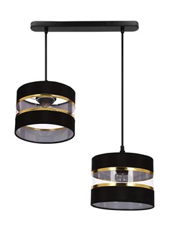 Czarna nowoczesna lampa wisząca - D254 T5-Z16 ze sklepu Edinos.pl w kategorii Lampy wiszące - zdjęcie 177793013