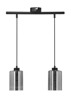 Podwójna lampa wisząca ze złotymi kloszami - 3X D265 L4-S96 ze sklepu Edinos.pl w kategorii Lampy wiszące - zdjęcie 177793071