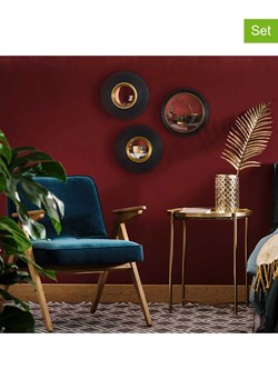 The Concept Factory Lustra (3 szt.) w kolorze czarnym - Ø 25,5 cm ze sklepu Limango Polska w kategorii Lustra - zdjęcie 177796851