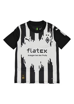 Puma Koszulka sportowa &quot;BMG Third Jersey Replica Jr.&quot; w kolorze czarno-białym ze sklepu Limango Polska w kategorii T-shirty chłopięce - zdjęcie 177798164