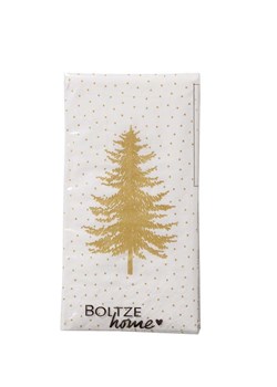 Boltze Chusteczki (10 szt.) &quot;Platina&quot; w kolorze biało-złotym ze sklepu Limango Polska w kategorii Akcesoria kuchenne - zdjęcie 177800552