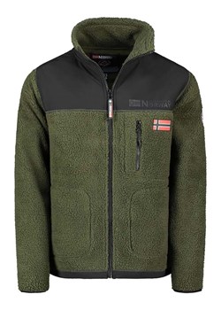 Geographical Norway Kurtka polarowa "Tuvalu" w kolorze khaki ze sklepu Limango Polska w kategorii Bluzy męskie - zdjęcie 177800600
