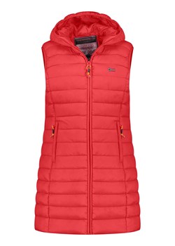 Geographical Norway Kamizelka pikowana &quot;Vatikolor&quot; w kolorze czerwonym ze sklepu Limango Polska w kategorii Kamizelki damskie - zdjęcie 177800604