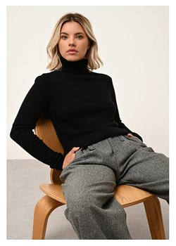 Just Cashmere Kaszmirowy golf "Ava" w kolorze czarnym ze sklepu Limango Polska w kategorii Swetry damskie - zdjęcie 177801283