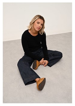 Just Cashmere Kaszmirowy sweter &quot;Joyce&quot; w kolorze czarnym ze sklepu Limango Polska w kategorii Swetry damskie - zdjęcie 177801310