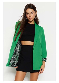 trendyol Blezer w kolorze zielonym ze sklepu Limango Polska w kategorii Marynarki damskie - zdjęcie 177801874
