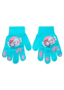Disney Frozen Rękawiczki &quot;Kraina Lodu&quot; w kolorze błękitnym ze sklepu Limango Polska w kategorii Rękawiczki dziecięce - zdjęcie 177804574