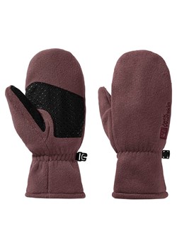 Jack Wolfskin Rękawiczki &quot;Fleece&quot; w kolorze bordowym ze sklepu Limango Polska w kategorii Rękawiczki dziecięce - zdjęcie 177805460