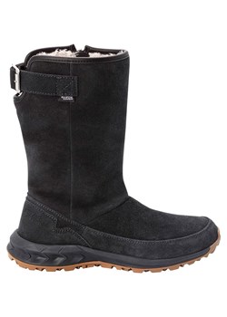 Jack Wolfskin Skórzane kozaki zimowe &quot;Queenstown Texapore&quot; w kolorze antracytowym ze sklepu Limango Polska w kategorii Śniegowce damskie - zdjęcie 177805463