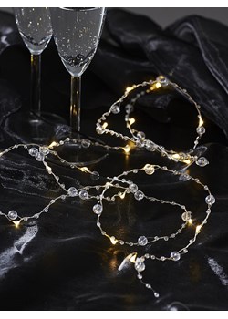 STAR Trading Łańcuch świetlny LED &quot;Dew Drops&quot; w kolorze ciepłej bieli - dł. 190 cm ze sklepu Limango Polska w kategorii Oświetlenie - zdjęcie 177805754