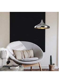 Opviq Lampa wisząca "Berceste" w kolorze srebrnym - Ø 35 cm ze sklepu Limango Polska w kategorii Lampy wiszące - zdjęcie 177805791