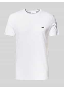 T-shirt z okrągłym dekoltem model ‘Supima’ ze sklepu Peek&Cloppenburg  w kategorii T-shirty męskie - zdjęcie 177805944