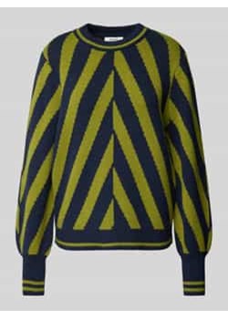 Sweter z dzianiny z okrągłym dekoltem model ‘Milo’ ze sklepu Peek&Cloppenburg  w kategorii Swetry damskie - zdjęcie 177807552
