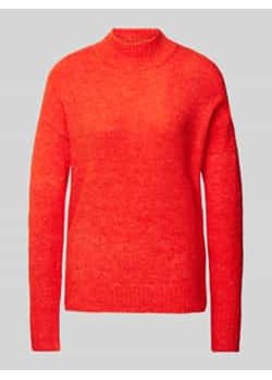Sweter z dzianiny ze stójką model ‘Kamara’ ze sklepu Peek&Cloppenburg  w kategorii Swetry damskie - zdjęcie 177807750
