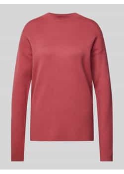 Sweter z dzianiny z okrągłym dekoltem ze sklepu Peek&Cloppenburg  w kategorii Swetry damskie - zdjęcie 177808623