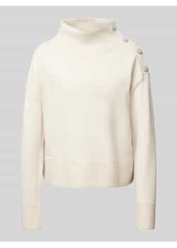 Sweter z dzianiny z golfem ze sklepu Peek&Cloppenburg  w kategorii Swetry damskie - zdjęcie 177808850
