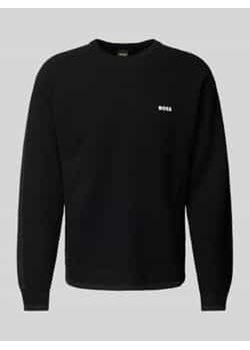 Sweter z fakturowanym wzorem model ‘Rartic’ ze sklepu Peek&Cloppenburg  w kategorii Swetry męskie - zdjęcie 177810200
