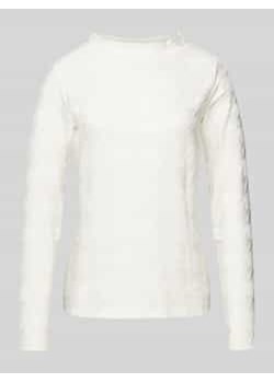 T-shirt o kroju slim fit ze wzorem w pepitkę ze sklepu Peek&Cloppenburg  w kategorii Bluzki damskie - zdjęcie 177811913