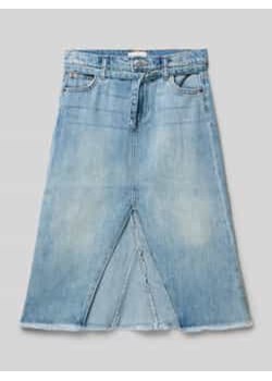 Spódnica midi jeansowa z czystej bawełny model ‘CADY’ ze sklepu Peek&Cloppenburg  w kategorii Spódnice dziewczęce - zdjęcie 177812203
