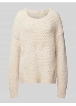 Sweter z dzianiny z fakturowanym wzorem ze sklepu Peek&Cloppenburg  w kategorii Swetry damskie - zdjęcie 177813244