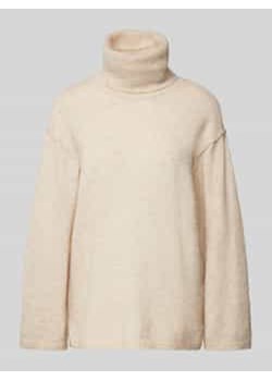 Sweter z dzianiny z golfem model ‘Sistine’ ze sklepu Peek&Cloppenburg  w kategorii Swetry damskie - zdjęcie 177816454