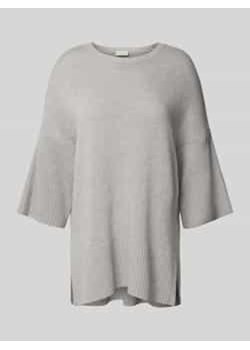 Sweter z dzianiny z fakturowanym wzorem ze sklepu Peek&Cloppenburg  w kategorii Swetry damskie - zdjęcie 177816940