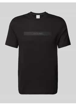 T-shirt z wyhaftowanym logo model ‘EMBROIDERY’ ze sklepu Peek&Cloppenburg  w kategorii T-shirty męskie - zdjęcie 177817542