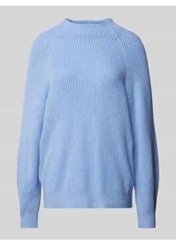 Sweter z dzianiny o kroju regular fit z miękkiej mieszanki bawełny z dodatkiem wełny ze sklepu Peek&Cloppenburg  w kategorii Swetry damskie - zdjęcie 177819272